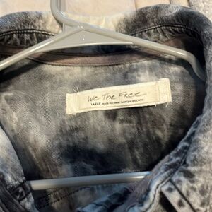 We the free snap collared shirt